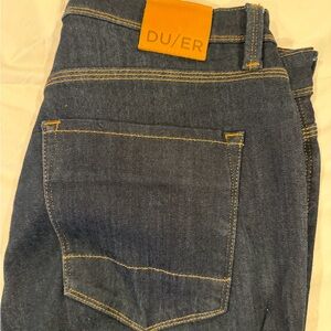 DU/ER Men's Dark Blue Denim Jeans